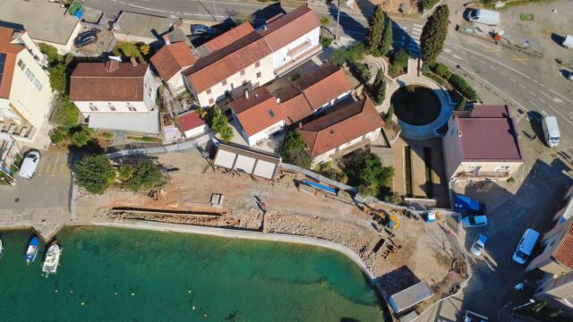 Zračni snimak Jaz, Malinska