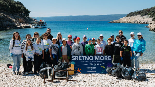 Sudionici akcije Sretno more Krk